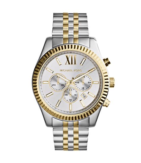 michael kors lexington homme|michael kors watches two tone.